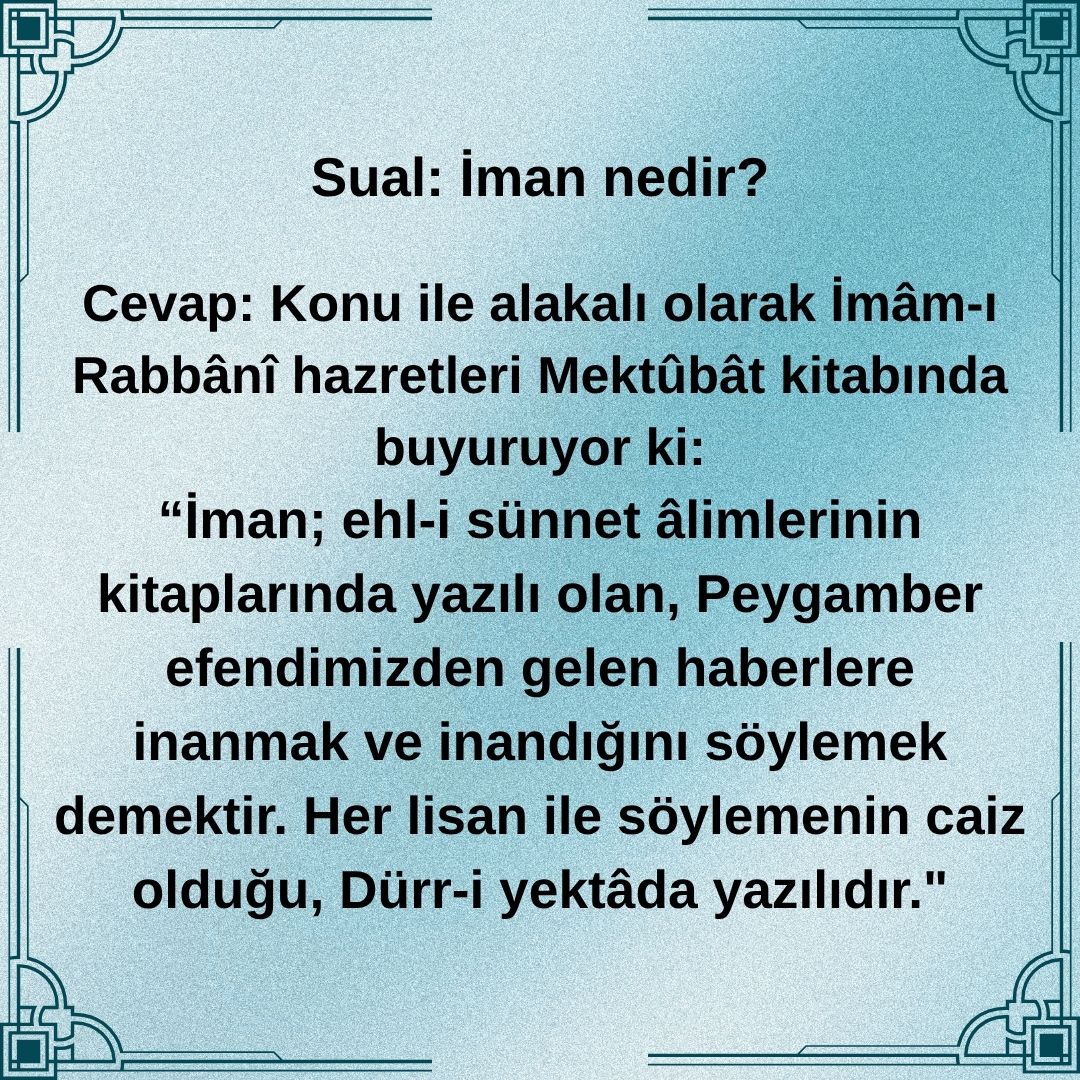 Dini Sual-Cevap (7)